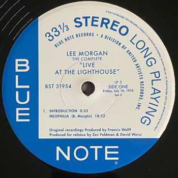 12LP/Coffret Lee Morgan: The Complete Live At The Lighthouse (Hermosa Beach, California) LTD | NUM