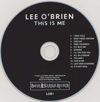CD Lee O'Brien: This Is Me DIGI
