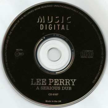 CD Lee Perry: A Serious Dub (Chill Out With The Upsetter)
