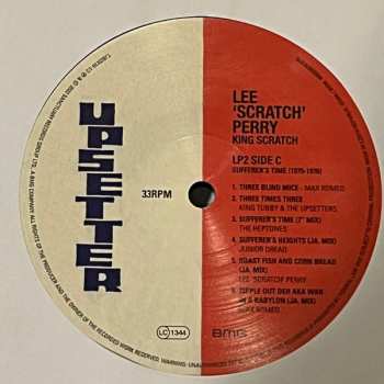 4LP/4CD/Coffret Lee Perry: King Scratch (Musical Masterpieces From The Upsetter Ark-ive)  DLX