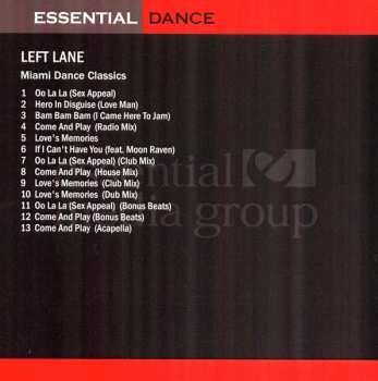 CD Left Lane: Miami Dance Classics