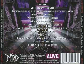 CD Legio Mortis: The Human Creation And The Devil's Contribution