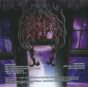 CD Legio Mortis: The Human Creation And The Devil's Contribution