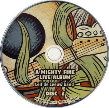 2CD Leif de Leeuw Band: A Mighty Fine Live Album DIGI
