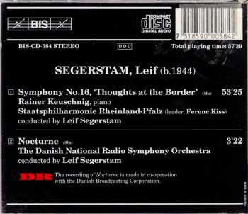 CD Danmarks Radios Symfoniorkester: Symphony No. 16 "Thought At The Border / Nocturne