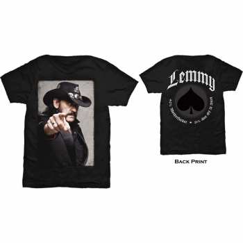 Marchandises Lemmy: Tričko Pointing Photo  S