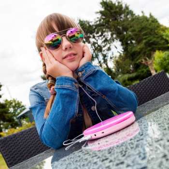 Technique audio Lenco CD-011BU Růžová