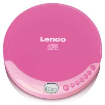 Technique audio Lenco CD-011BU Růžová