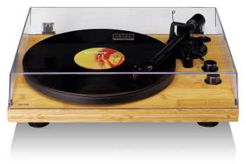 Technique audio Lenco LBT-335BA Dřevo + Ortofon 2M Red