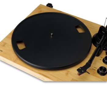 Technique audio Lenco LBT-335BA Dřevo + Ortofon 2M Red