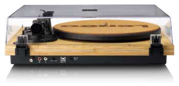 Technique audio Lenco LBT-335BA Dřevo + Ortofon 2M Red