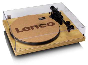 Technique audio Lenco LBT-335BA Dřevo + Ortofon 2M Red