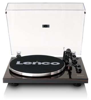 Technique audio Lenco LBT-345WA Ořech + Ortofon 2m Red
