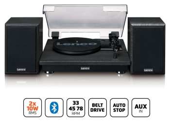 Technique audio Lenco LS-100BK Černá