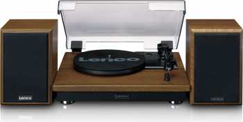 Technique audio Lenco LS - 100 WD Gramofon se samostatnými reproduktory