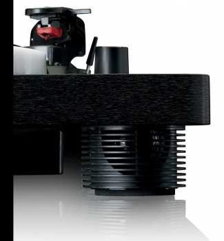 Technique audio Lenco LS-50LEDBK gramofon s reproduktory a LED osvětlením