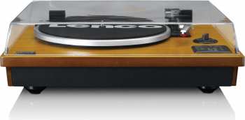 Technique audio Lenco LS-55 gramofon s Bluetooth, USB a vestavěnými reproduktory Wood