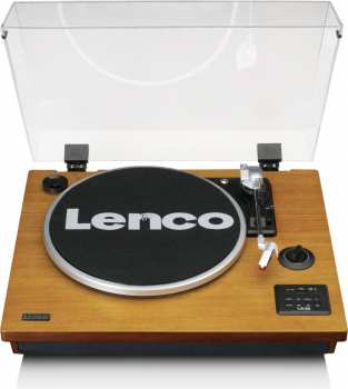 Technique audio Lenco LS-55 gramofon s Bluetooth, USB a vestavěnými reproduktory Wood