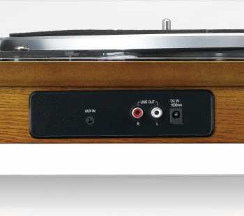 Technique audio Lenco LS-55 gramofon s Bluetooth, USB a vestavěnými reproduktory Wood