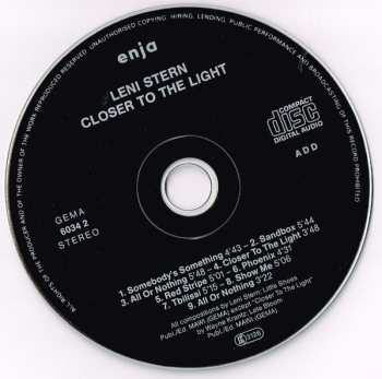 CD Leni Stern: Closer To The Light