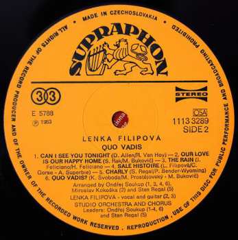 LP Lenka Filipová: Quo Vadis