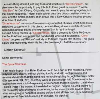 CD Lennart Åberg: 7: Pieces