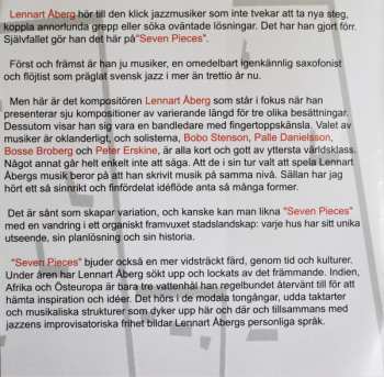 CD Lennart Åberg: 7: Pieces