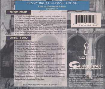 2CD Dave Young: Live At Bourbon St.