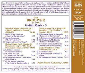 CD Leo Brouwer: Guitar Music • 5