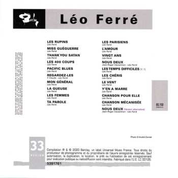 16CD/Coffret Léo Ferré: L'Âge D'Or 1960-1967 Intégrale Vol. 2