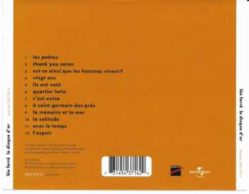 CD Léo Ferré: Le Disque D'Or