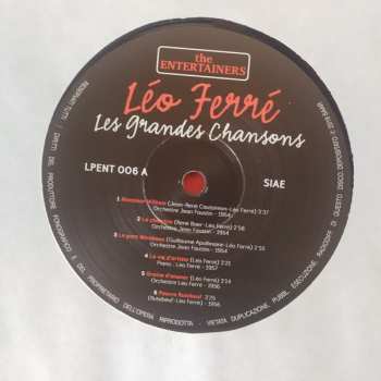 LP Léo Ferré: Les Grandes Chansons