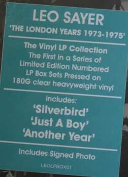 3LP/Coffret Leo Sayer: The London Years 1973-1975 LTD | NUM | CLR