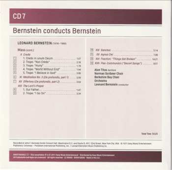 7CD/Coffret Leonard Bernstein: Bernstein Conducts Bernstein: Stage Works • Symphonies • Ballets • Choral Works • Songs