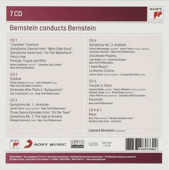 7CD/Coffret Leonard Bernstein: Bernstein Conducts Bernstein: Stage Works • Symphonies • Ballets • Choral Works • Songs