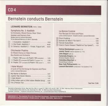 7CD/Coffret Leonard Bernstein: Bernstein Conducts Bernstein: Stage Works • Symphonies • Ballets • Choral Works • Songs