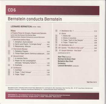 7CD/Coffret Leonard Bernstein: Bernstein Conducts Bernstein: Stage Works • Symphonies • Ballets • Choral Works • Songs