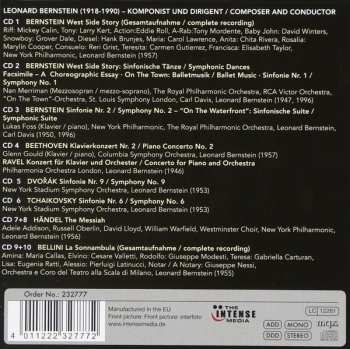 10CD/Coffret Leonard Bernstein: Leonard Bernstein