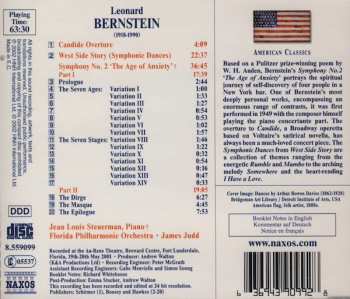 CD Leonard Bernstein: Symphony No. 2 'The Age Of Anxiety' • West Side Story (Symphonic Dances) • Candide Overture