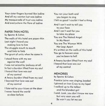 CD Leonard Cohen: Death Of A Ladies' Man