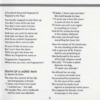 CD Leonard Cohen: Death Of A Ladies' Man