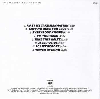 CD Leonard Cohen: I'm Your Man