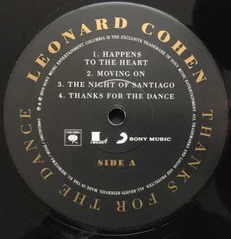 LP Leonard Cohen: Thanks For The Dance