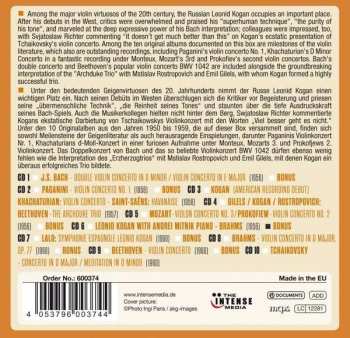 10CD/Coffret Leonid Kogan: Milestones Of A Legend