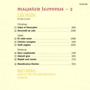 CD Léonin: Sacred Music From 12th Century Paris - 2