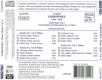 CD Leopold Godowsky: Piano Music, Vol. 2