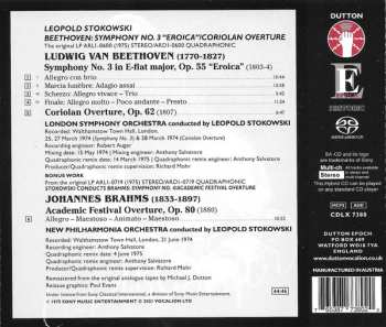 SACD The London Symphony Orchestra: Stokowski Conducts Beethoven Symphony No. 3 "Eroica" & Brahms Academic Festival Overture