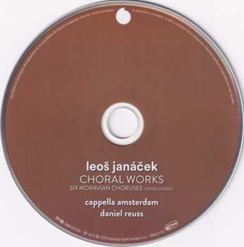 CD Leoš Janáček: Choral Works (Six Moaravian Choruses (After Dvořák))