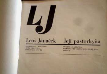 2LP/Coffret Leoš Janáček: Její Pastorkyňa (2xLP + BOX)