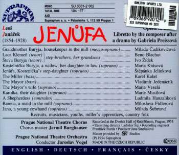 2CD Leoš Janáček: Jenůfa
